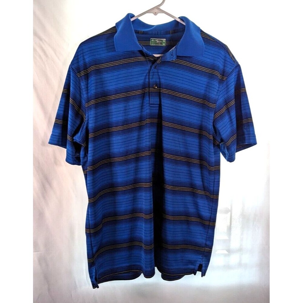 Ben Hogan Golf Performance striped multicolor man's M polo preowned
